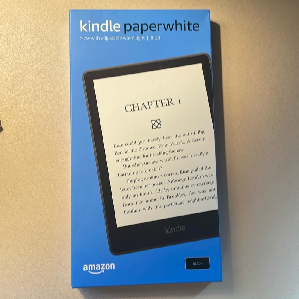 Unopened Amazon Kindle Paperwhite